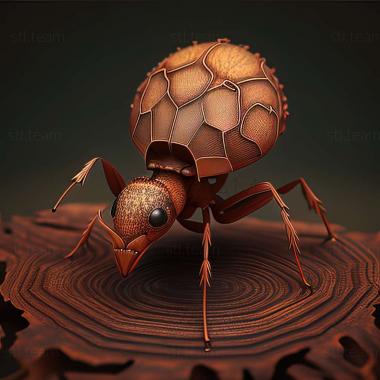 3D model Pheidole vafella (STL)